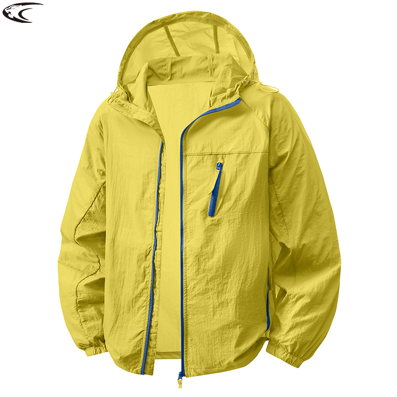 Outdoor Sport Windbreaker - LNGXO เสื้อแจ็คเก็ตป้องกันแสงแดดสำหรับผู้ชายและผู้หญิง แคมป์ปิ้ง ปีนเขา เดินป่า กีฬากลางแจ้ง