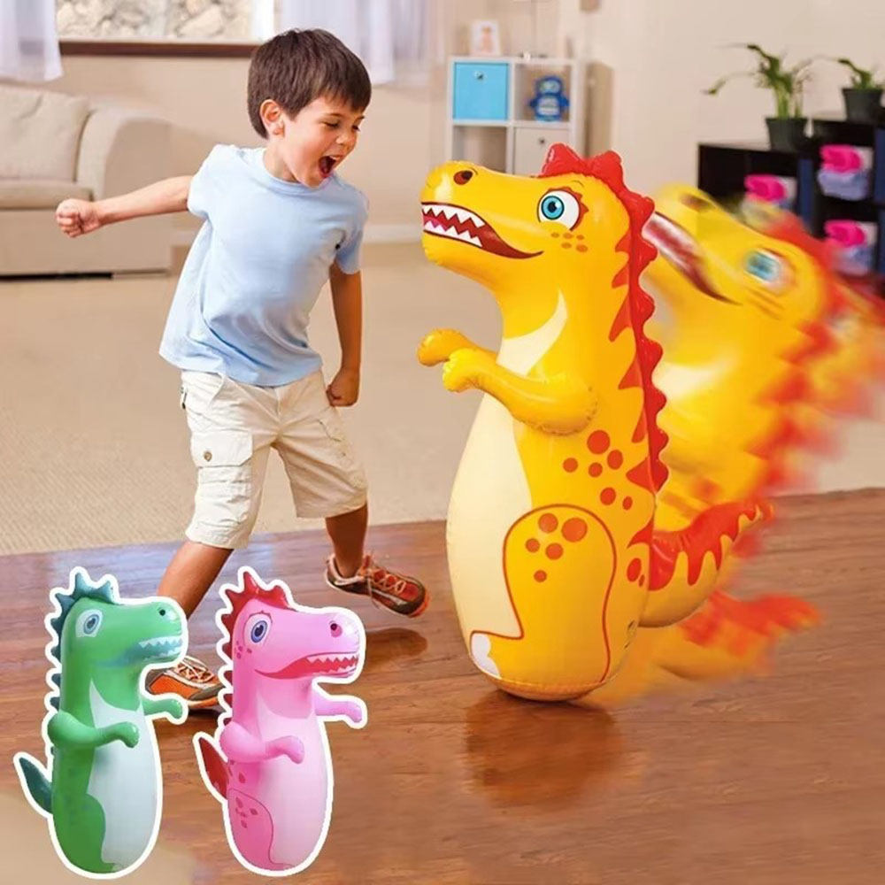 Outdoor Sport Activities For Kids - กระสอบทรายเป่าลมรูปไดโนเสาร์สำหรับเด็กและผู้ใหญ่ ของเล่นกีฬาสำหรับเด็ก กิจกรรมกลางแจ้ง เกมส์ ของขวัญ