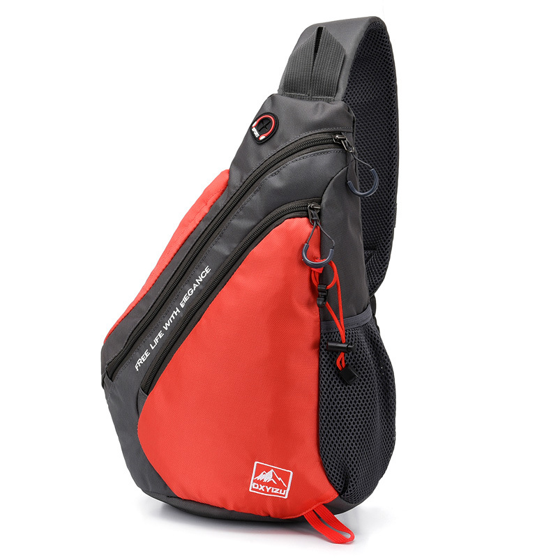 Outdoor Sport Bag - กระเป๋าคาดอกกันน้ำสำหรับผู้ชายใช้กลางแจ้งเป็นคู่กระเป๋าสะพายสำหรับผู้หญิงแฟชั่นกระเป๋าเดินทางแบบสลิงขวดกีฬากระเป๋าเป้อเนกประสงค์