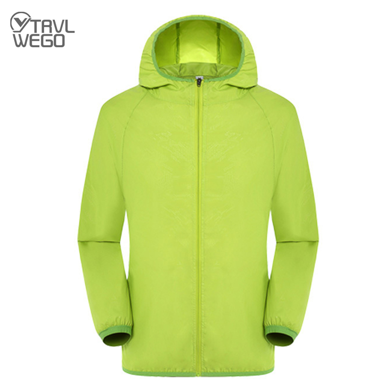 Outdoor Sport Windbreaker - TRVLWEGO กลางแจ้ง Camping Hiking จักรยานกีฬาแจ็คเก็ต UV