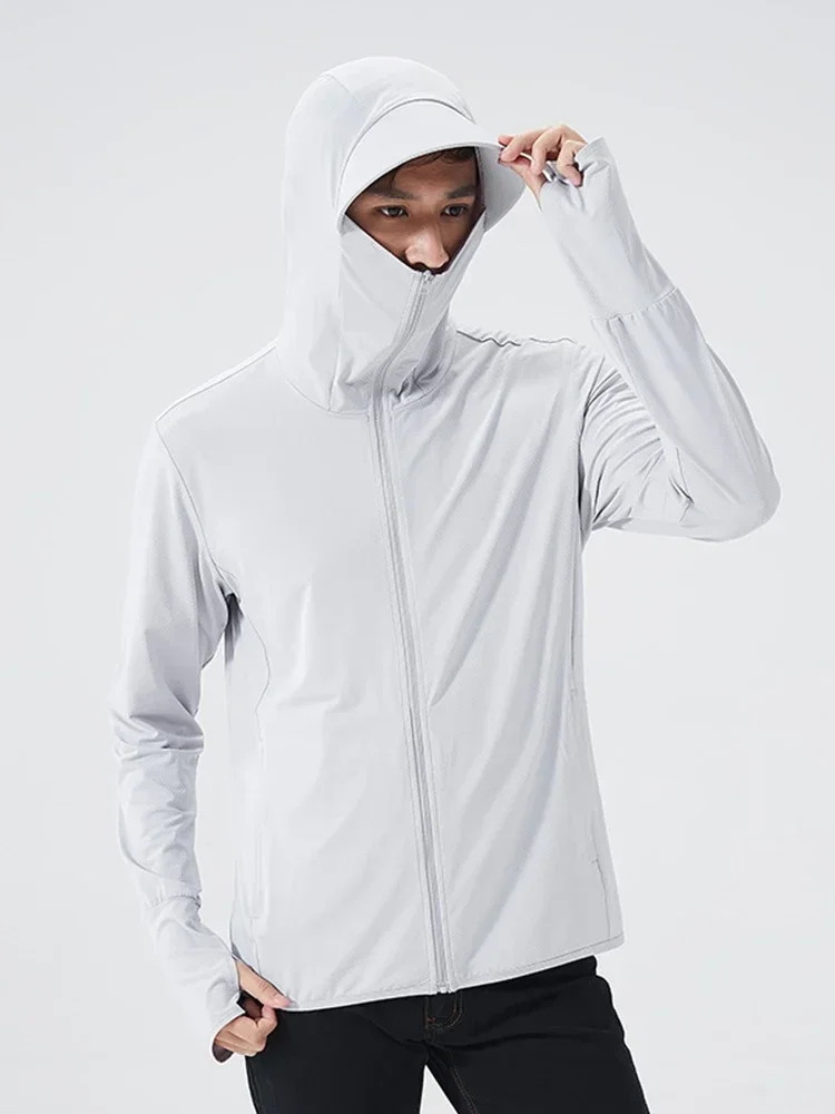 Outdoor Sport Windbreaker - ฤดูร้อน Hooded JACKET UPF 50 +