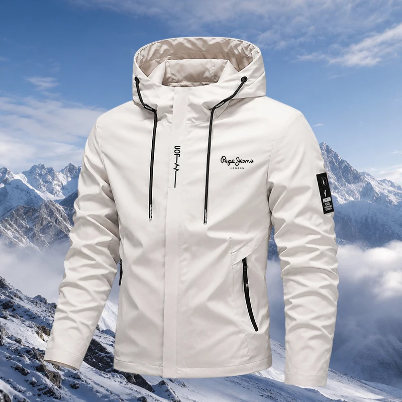 เสื้อกันลมมีฮู้ดน้ำหนักเบาสไตล - Outdoor Sport Windbreaker บทวิจารณ์และราคา