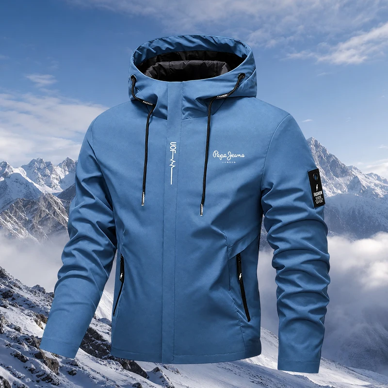 เสื้อกันลมมีฮู้ดน้ำหนักเบาสไตล - Outdoor Sport Windbreaker บทวิจารณ์และราคา