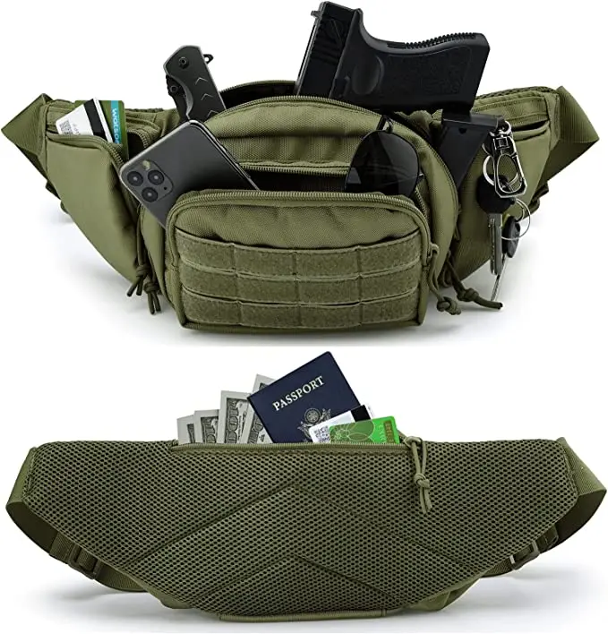 กระเป๋าคาดเอวสำหรับล่าสัตว์ กร - Outdoor Sport Bag บทวิจารณ์และราคา