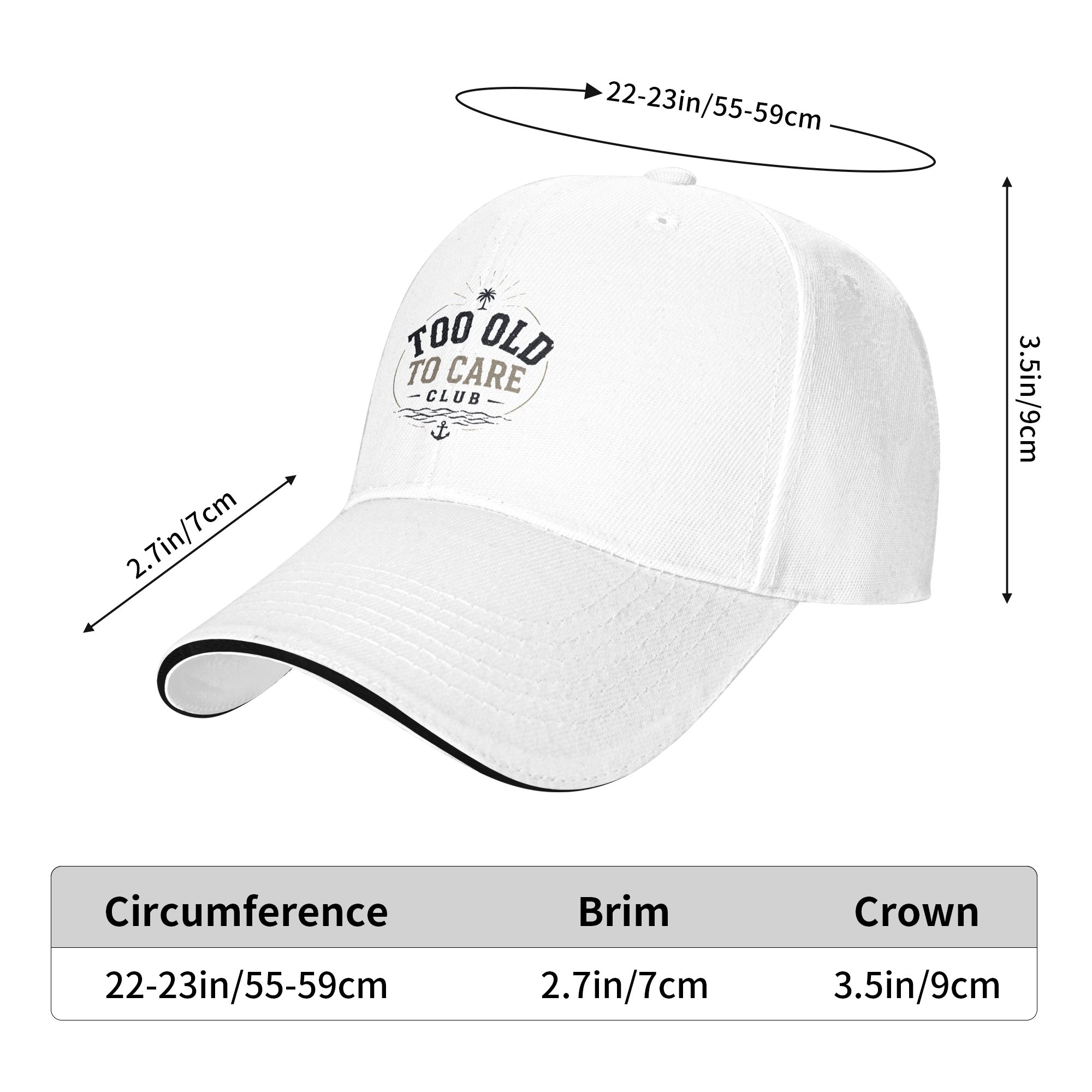 หมวกเบสบอล Too Old to Care Clu - Outdoor Sport Club บทวิจารณ์และราคา