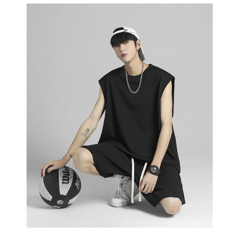 ชุดเซ็ตเสื้อกล้ามและกางเกงขาสั - Outdoor Sportswear บทวิจารณ์และราคา