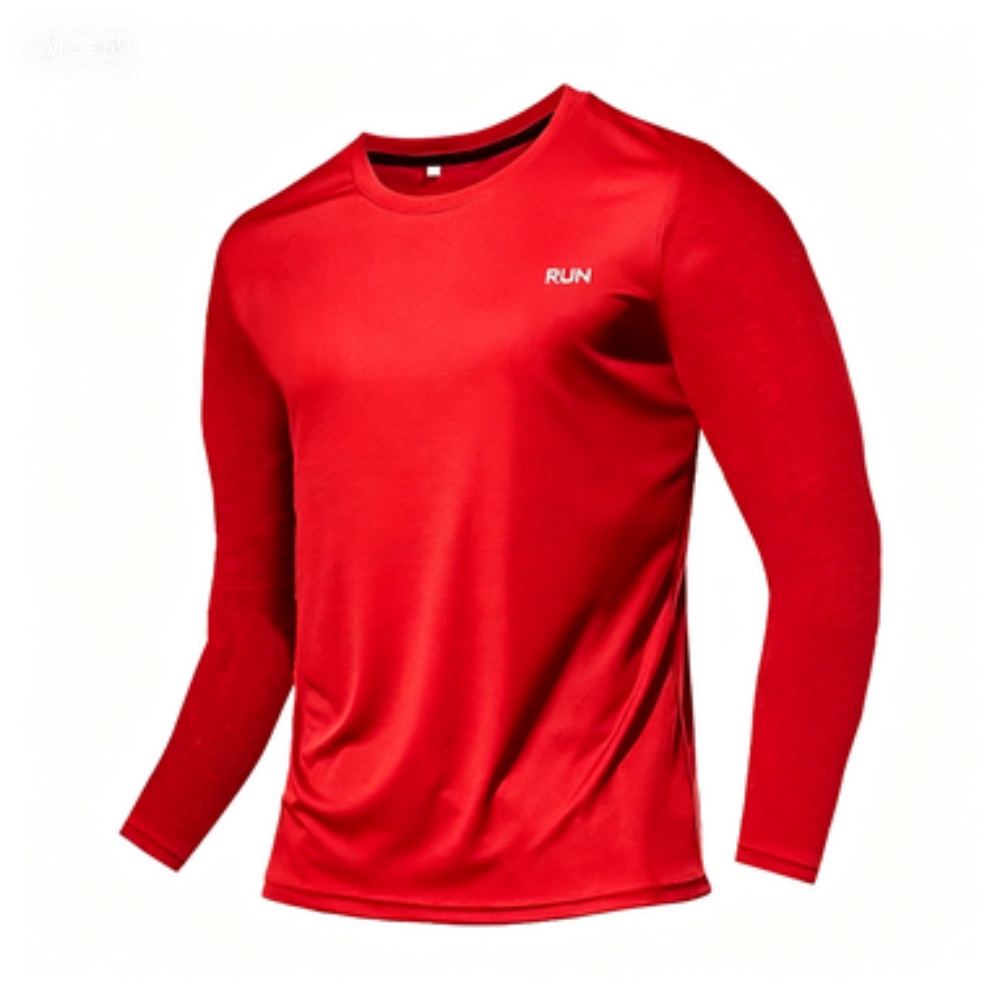 เสื้อกีฬาแขนยาวคอกลมแบบลำลอง ร - Outdoor Sportswear บทวิจารณ์และราคา