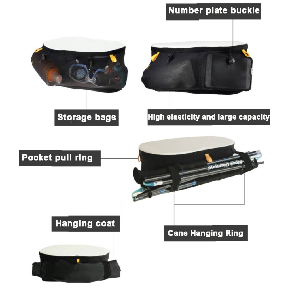กระเป๋าคาดเอววิ่งแบบตาข่ายรุ่น - Outdoor Sport Bag บทวิจารณ์และราคา