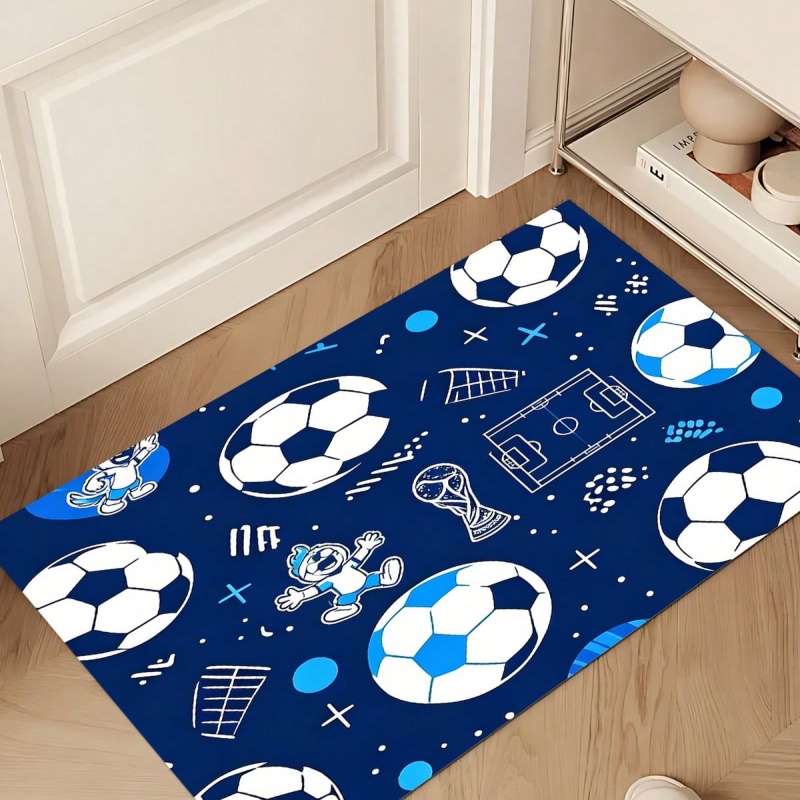 พรมปูพื้นลายฟุตบอลสีดำเทา พรมป - Outdoor Sport Flooring บทวิจารณ์และราคา