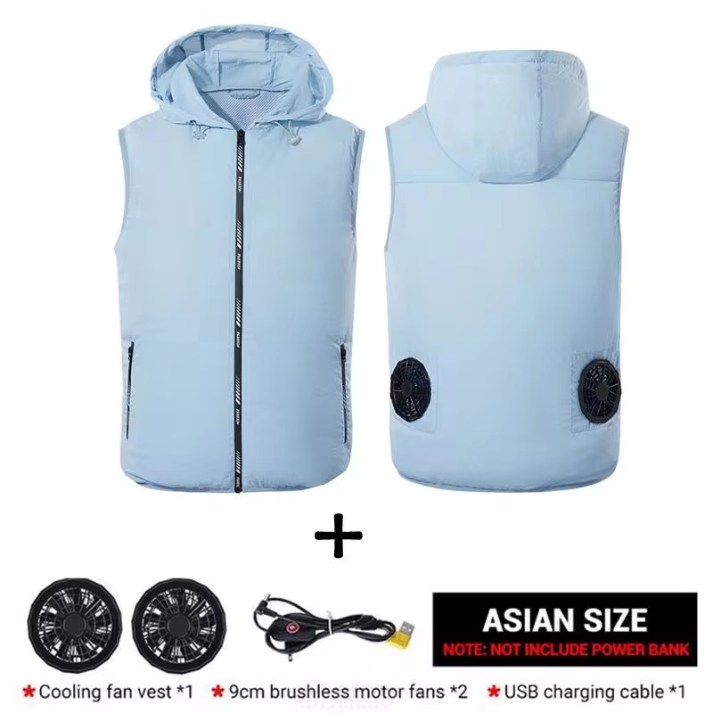 ฤดูร้อนกีฬาพัดลมเครื่องปรับอาก - Outdoor Sport Jacket Brand บทวิจารณ์และราคา
