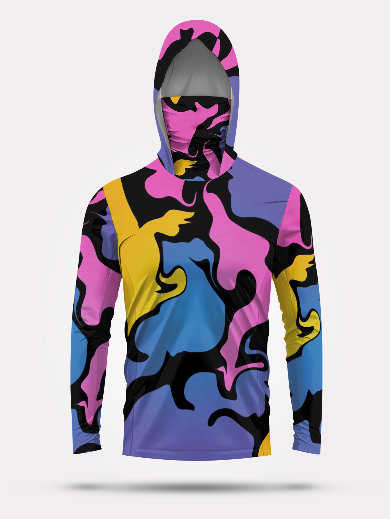 เสื้อเชิ้ตแขนยาวผู้ชายลายพิมพ์ - Outdoor Sports Leisure บทวิจารณ์และราคา