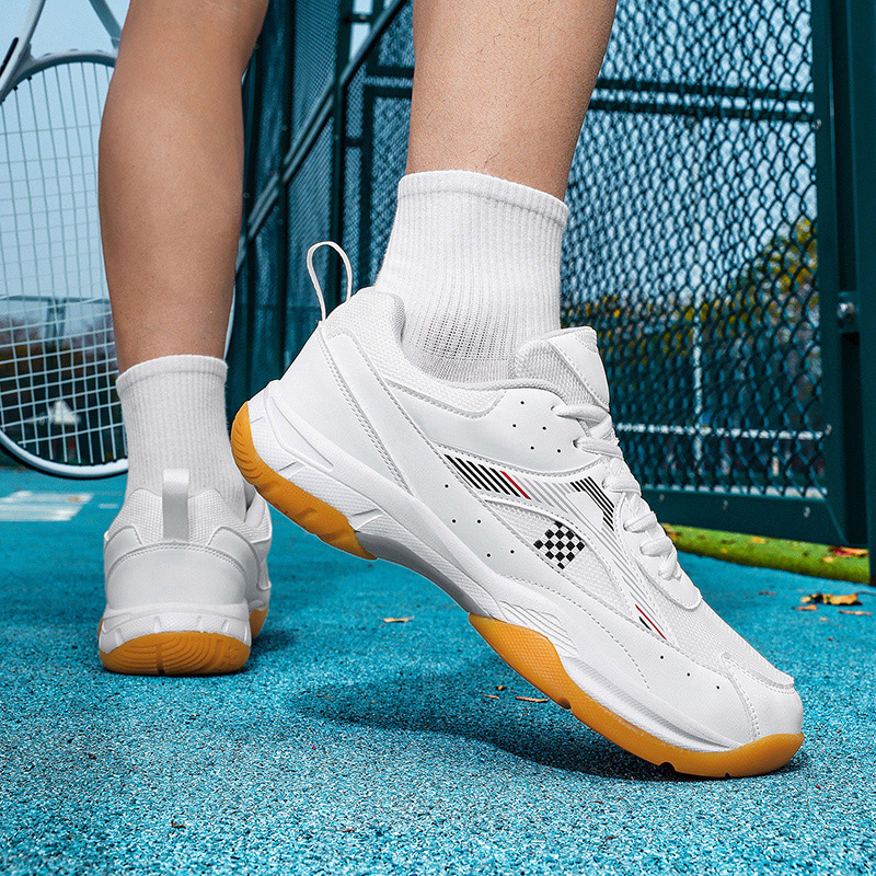 2026 ใหม่ผู้ชายรองเท้ากีฬาเทนน - Outdoor Sport Flooring บทวิจารณ์และราคา