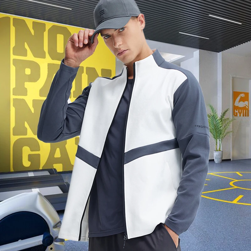 GYM กีฬา Hoodies สําหรับชายฟิต - Outdoor Sport Jacket Brand บทวิจารณ์และราคา