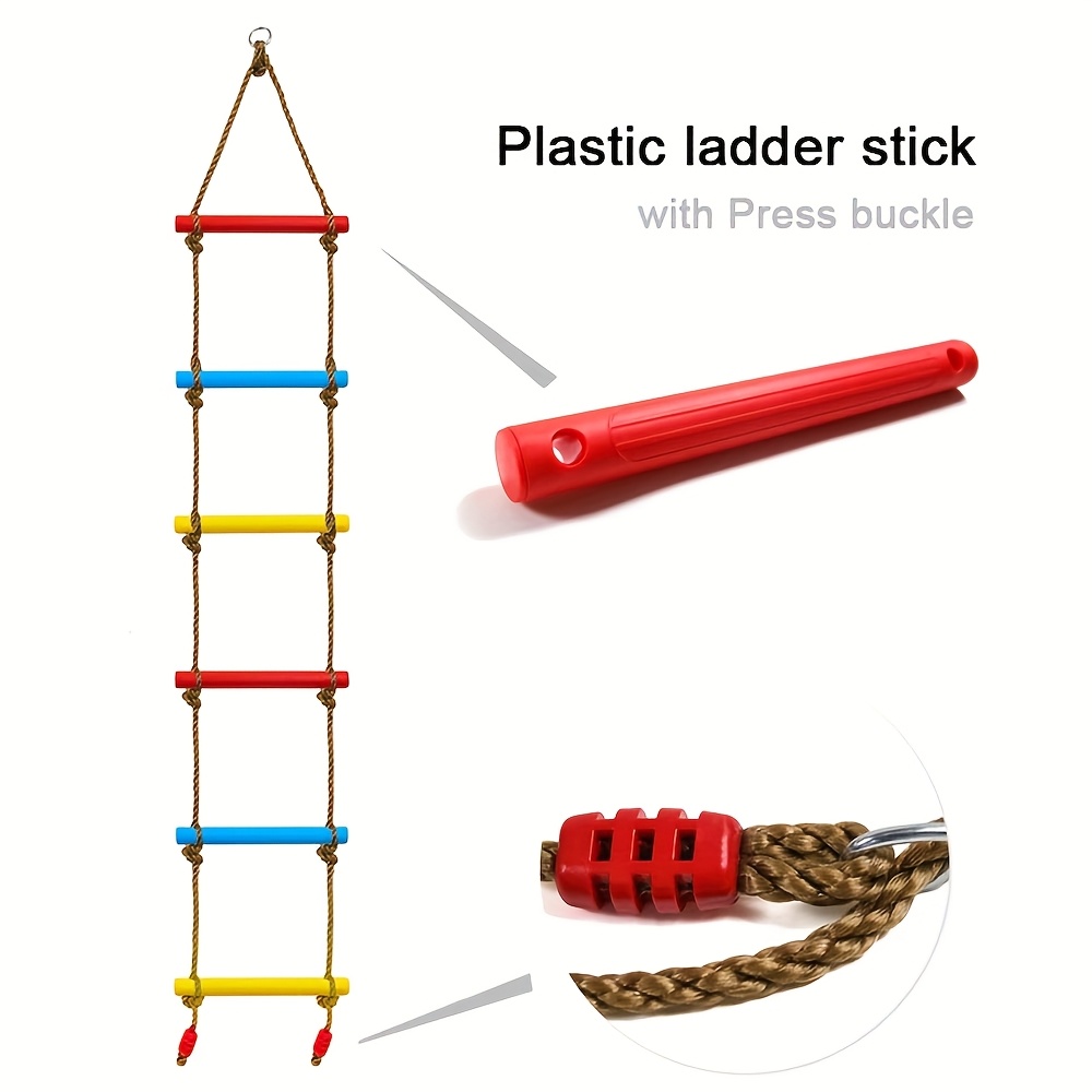 บันไดปีนป่ายหลากสีสำหรับเด็ก 1 - Outdoor Sport Activities For Kids บทวิจารณ์และราคา