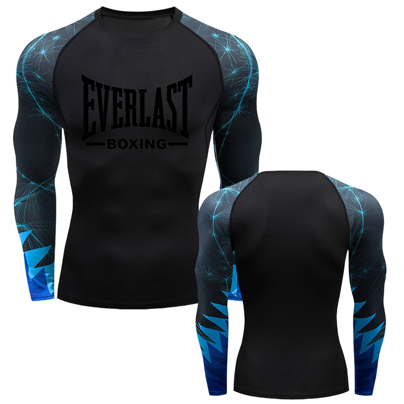 EVERLAST BOXING เสื้อยืดรัดรูป - Outdoor Sportswear บทวิจารณ์และราคา