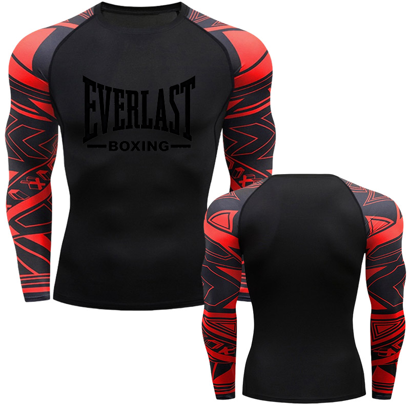 EVERLAST BOXING เสื้อยืดรัดรูป - Outdoor Sportswear บทวิจารณ์และราคา