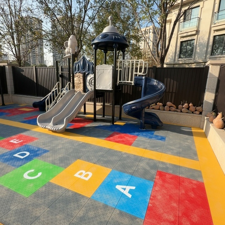 กระเบื้องปูพื้นสนามบาสเก็ตบอลแ - Outdoor Sport Court Tiles บทวิจารณ์และราคา