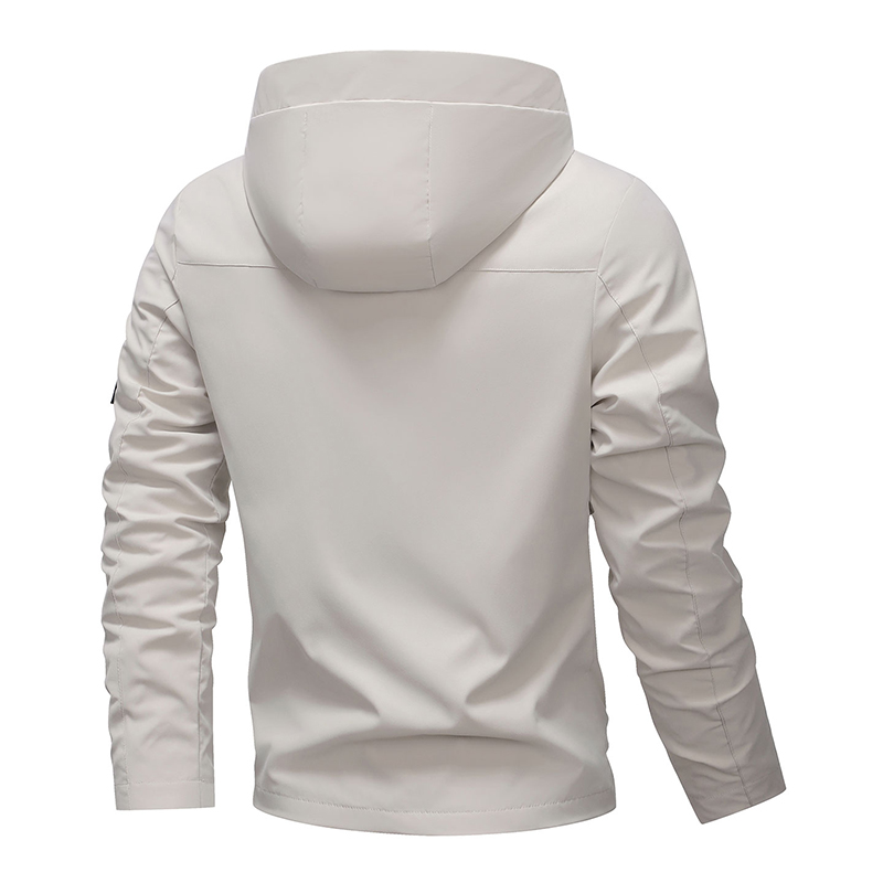 เสื้อแจ็คเก็ตกันน้ำสำหรับผู้ชา - Outdoor Sport Windbreaker บทวิจารณ์และราคา