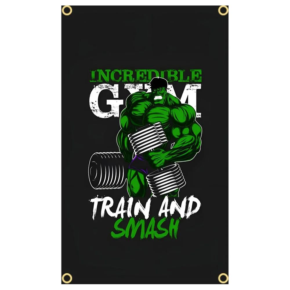 GYM ธงข้อความป้ายสโลแกนออกกําล - Outdoor Sport Club บทวิจารณ์และราคา